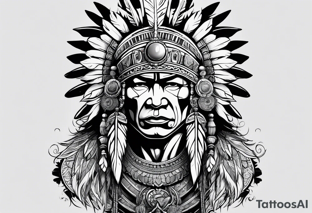 War chief tattoo idea