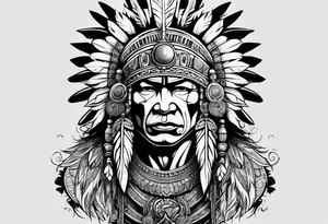War chief tattoo idea