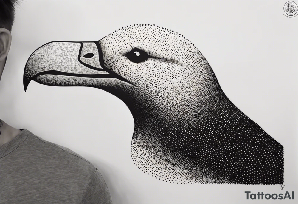 giant albatross tattoo idea