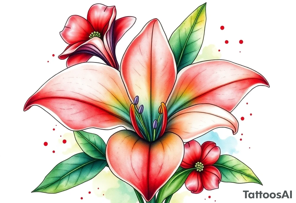 Lilly of the vally tattoo idea