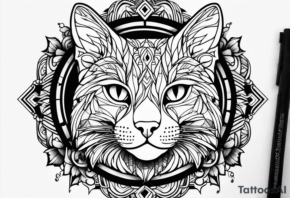 Siames cat tattoo idea