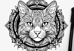 Siames cat tattoo idea