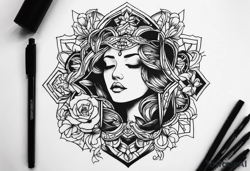 Depression tattoo idea