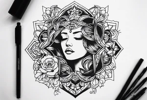 Depression tattoo idea