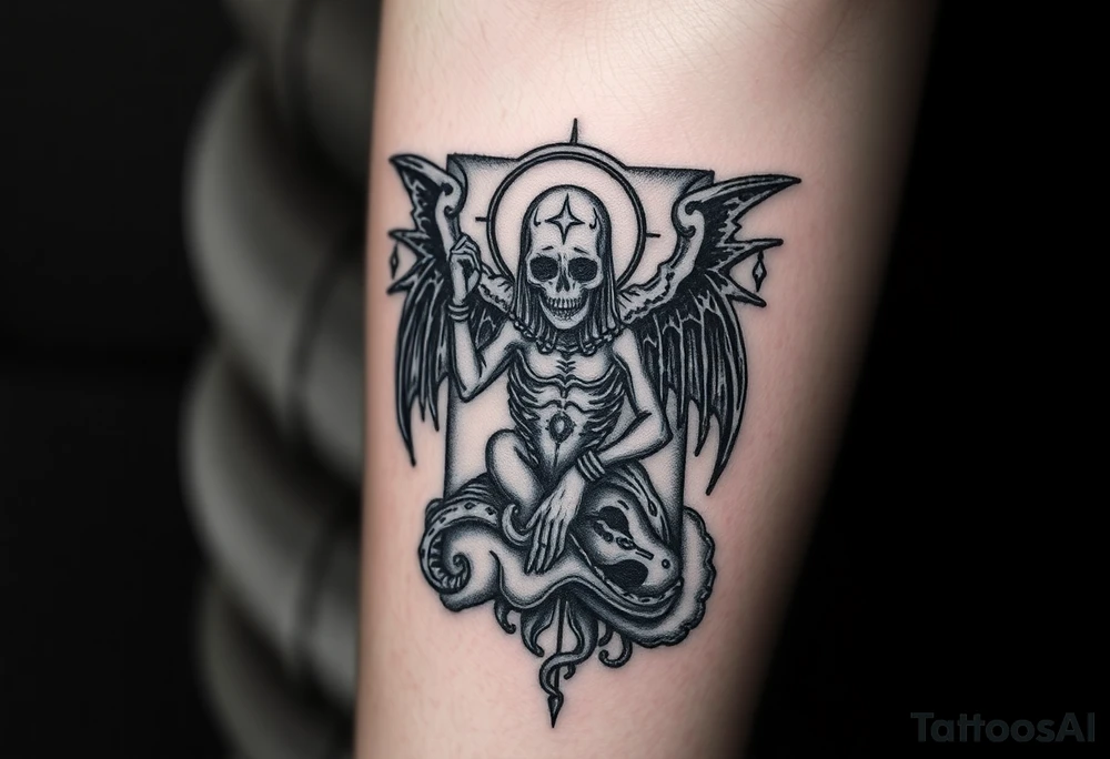 Death tarot tattoo idea