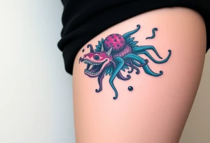 Scary deep sea tattoo idea