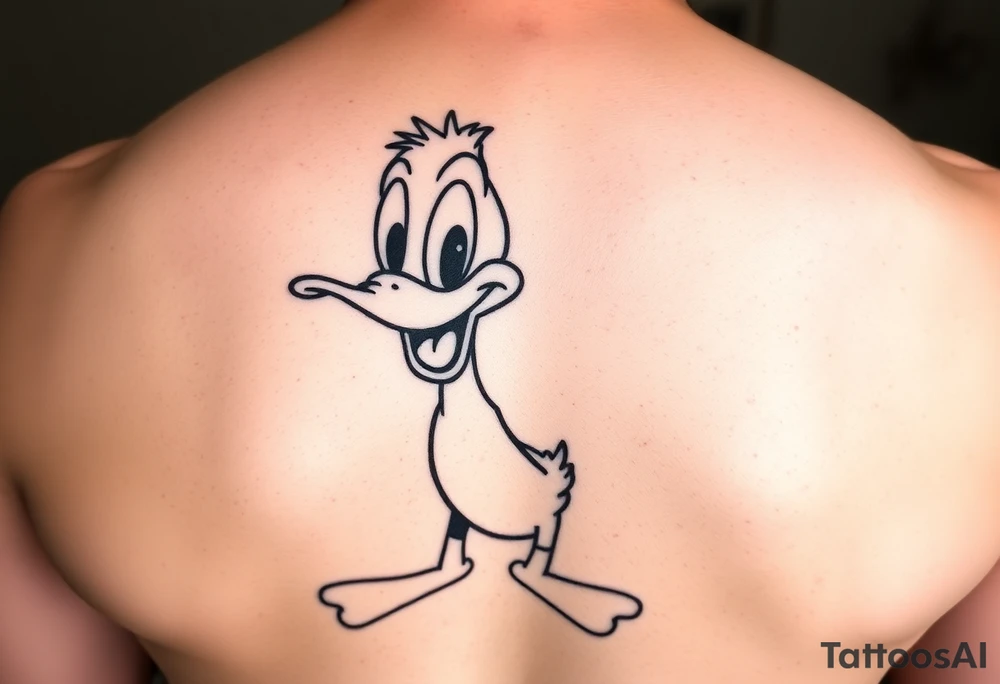 Daffy duck tattoo idea