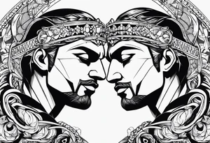 masculine pisces friendship tattoo idea tattoo idea