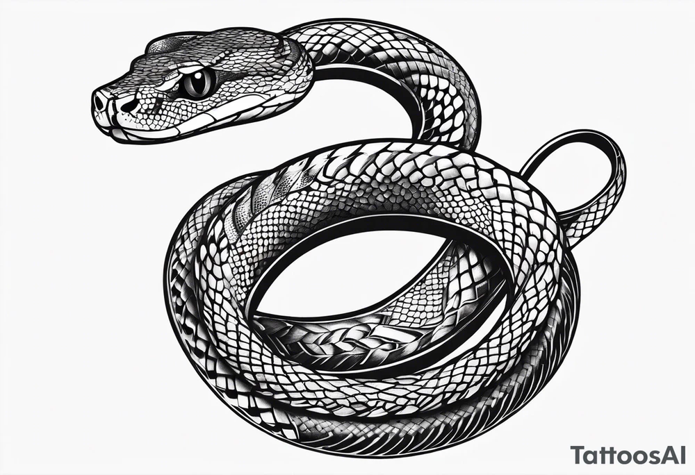 snake tattoo idea