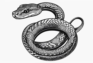 snake tattoo idea
