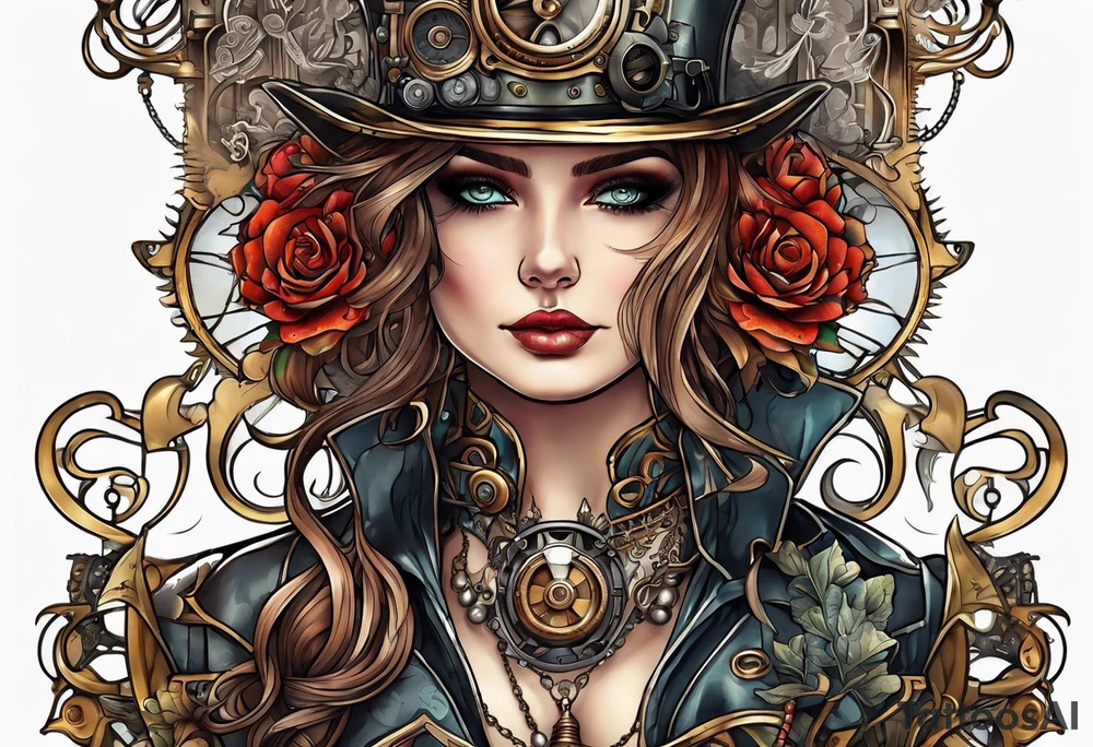 Steam punk tattoo idea