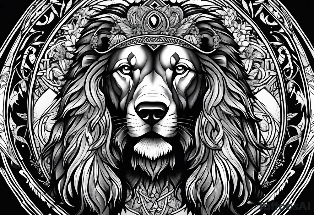 face of a deutch drahthaar tattoo idea