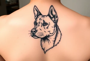 Courage the courdley dog tattoo idea