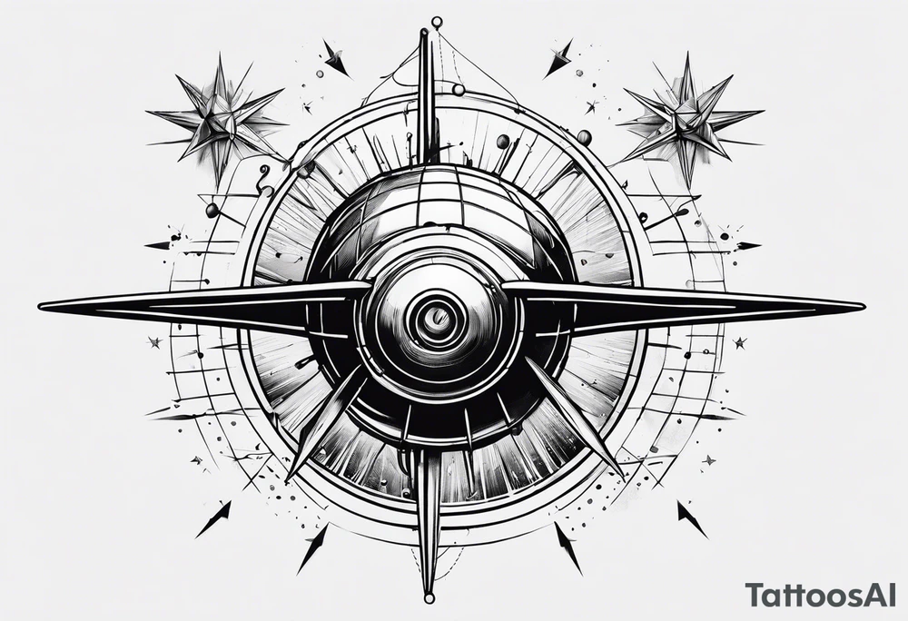 Sputnik tattoo tattoo idea