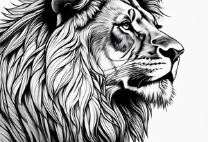 Lion tattoo idea