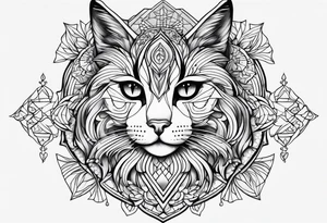 Siames cat tattoo idea