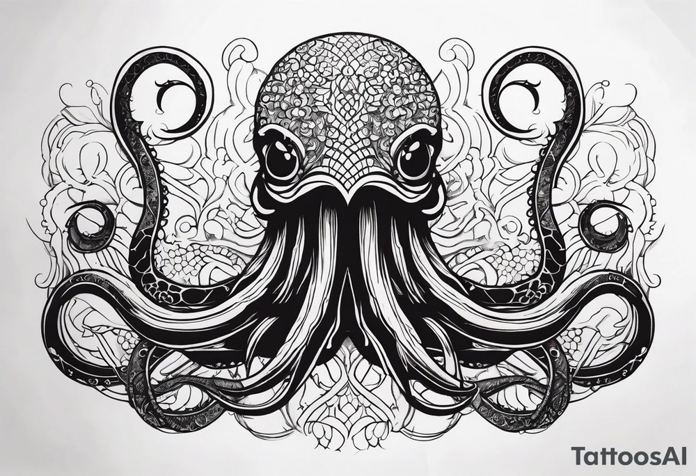 KRAKEN tattoo idea