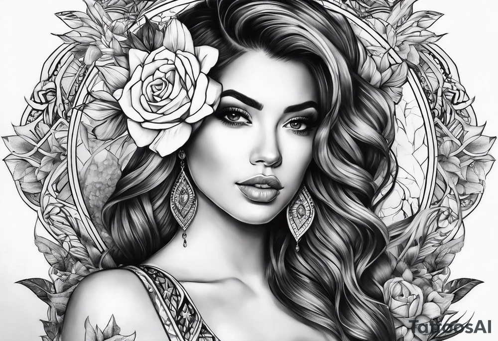 Memento vivere tattoo idea