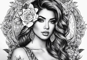 Memento vivere tattoo idea