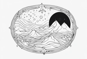 lucid dream tattoo idea