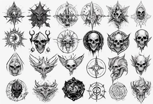 D&d warlock tattoo idea