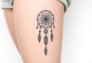 dreamcatcher tattoo idea