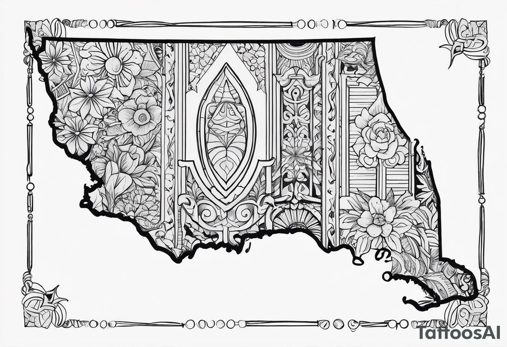 State of Florida tattoo tattoo idea