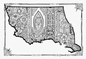 State of Florida tattoo tattoo idea
