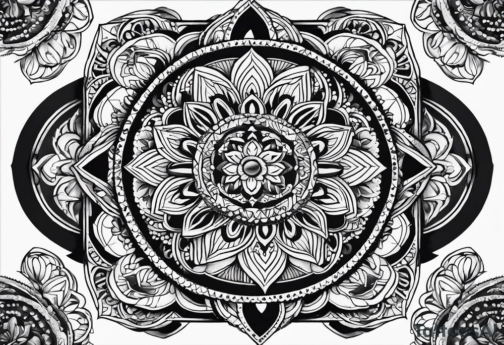 Mandala tattoo idea