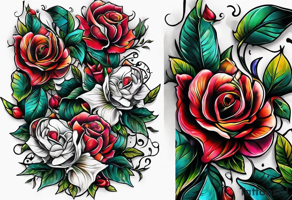 Knee tattoo tattoo idea