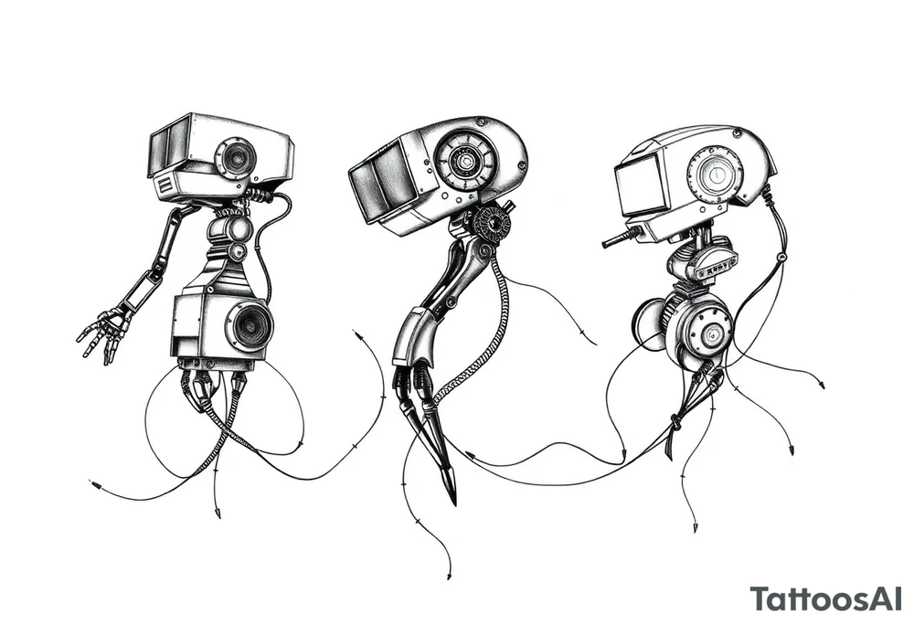 Robots, plc's, ladder logic tattoo idea