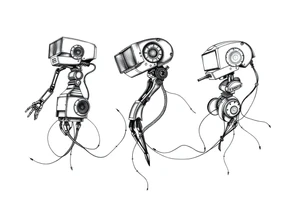 Robots, plc's, ladder logic tattoo idea
