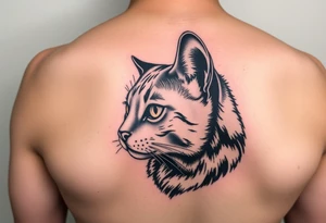 Burmese cat tattoo idea