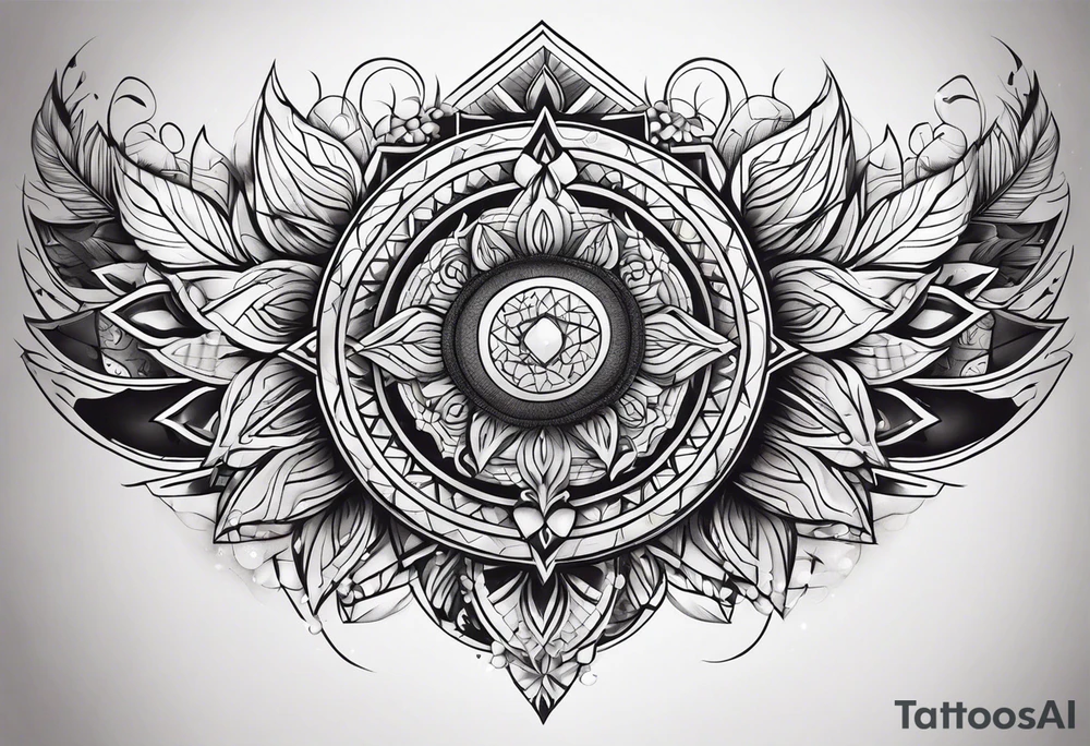 Beautiful tattoo sleeve tattoo idea
