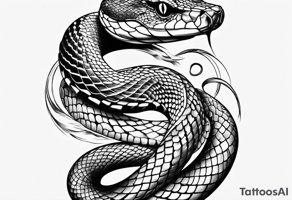 snake tattoo idea