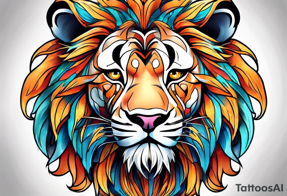 Leo tattoo idea
