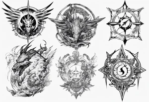 Final fantasy tattoo idea