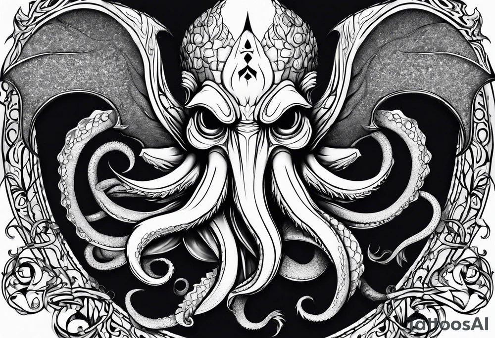Chthulu tattoo idea