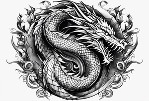 dragón tattoo idea