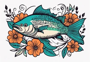 fishing


vintage flowers
old school vintage simple traditional design 



bold color simple tattoo idea