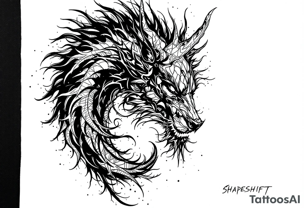 Shapeshifter tattoo idea