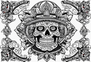 Appalachia Mexican tattoo idea