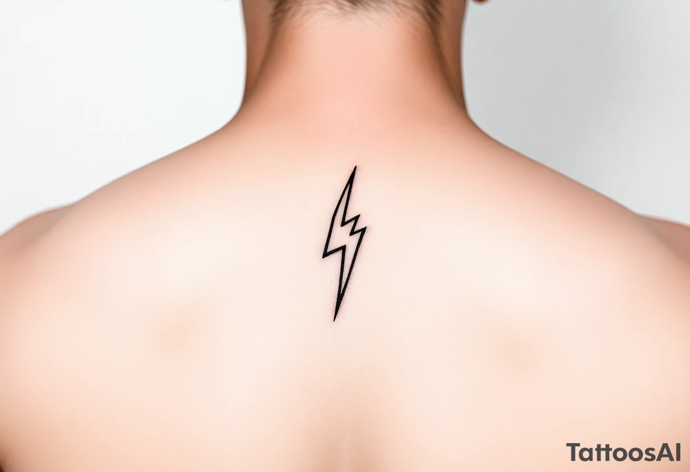 Lighting bolt tattoo idea
