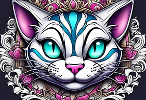 Disney Cheshire cat tattoo idea
