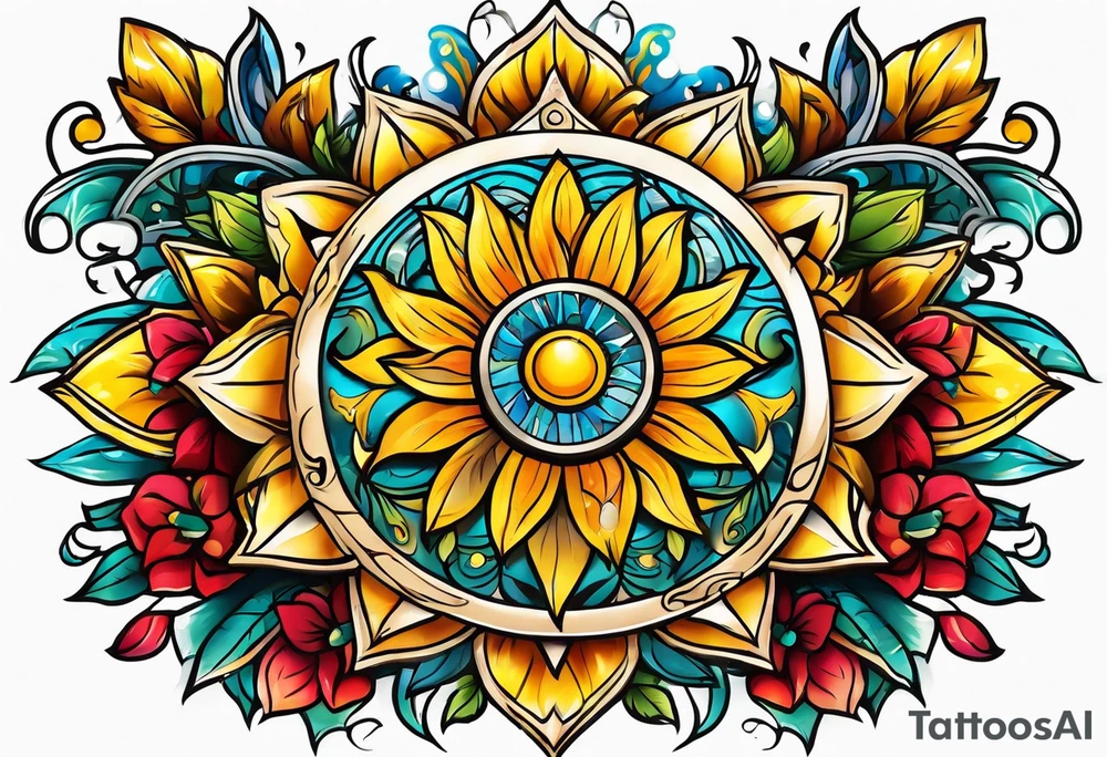 Sunshine tattoo idea