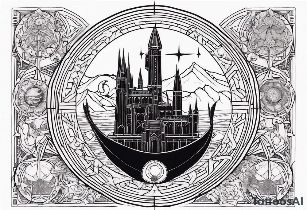 Lord of the rings, star wars, doctor who tattoo idea