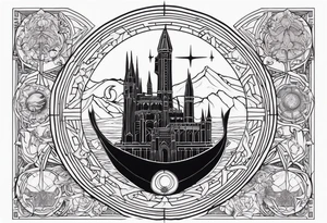 Lord of the rings, star wars, doctor who tattoo idea