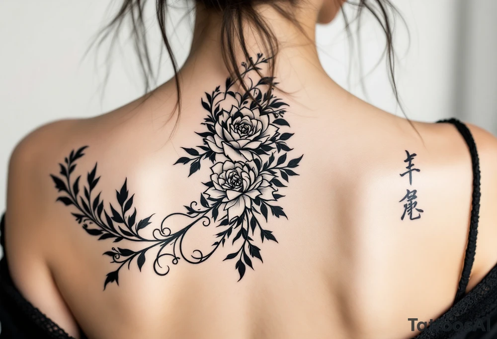 japanese back tattoo tattoo idea