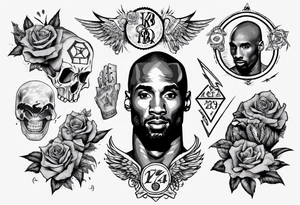 kobe bryant tattoo idea