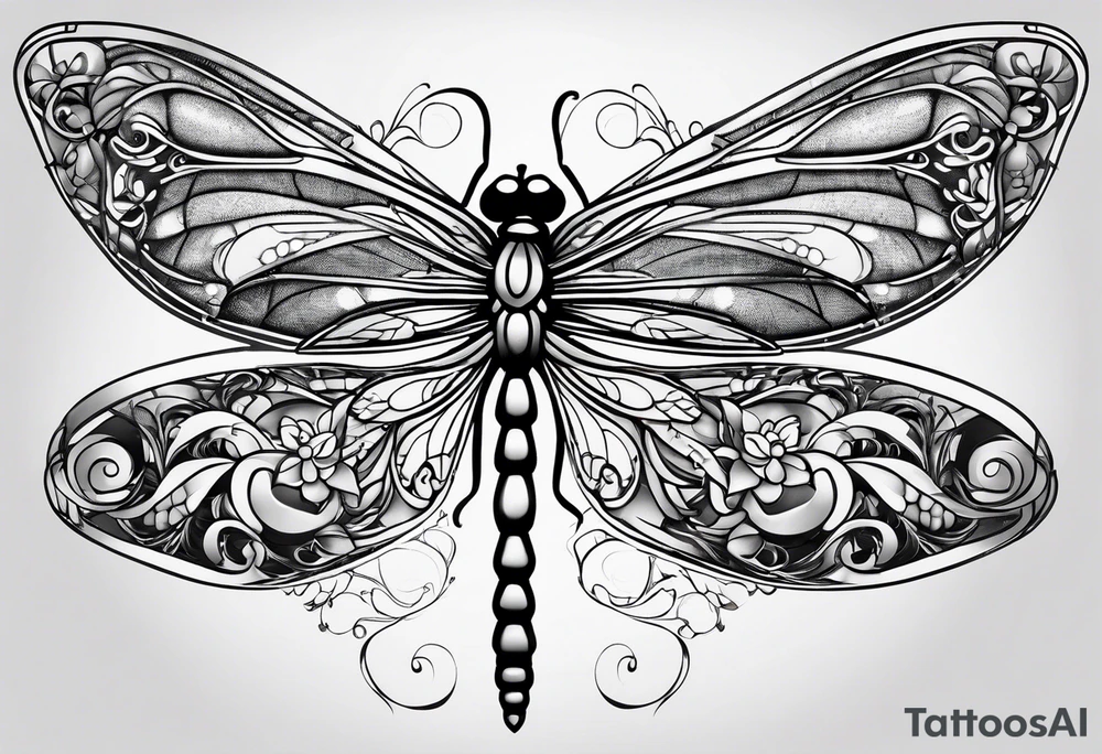 dragonfly tattoo idea
